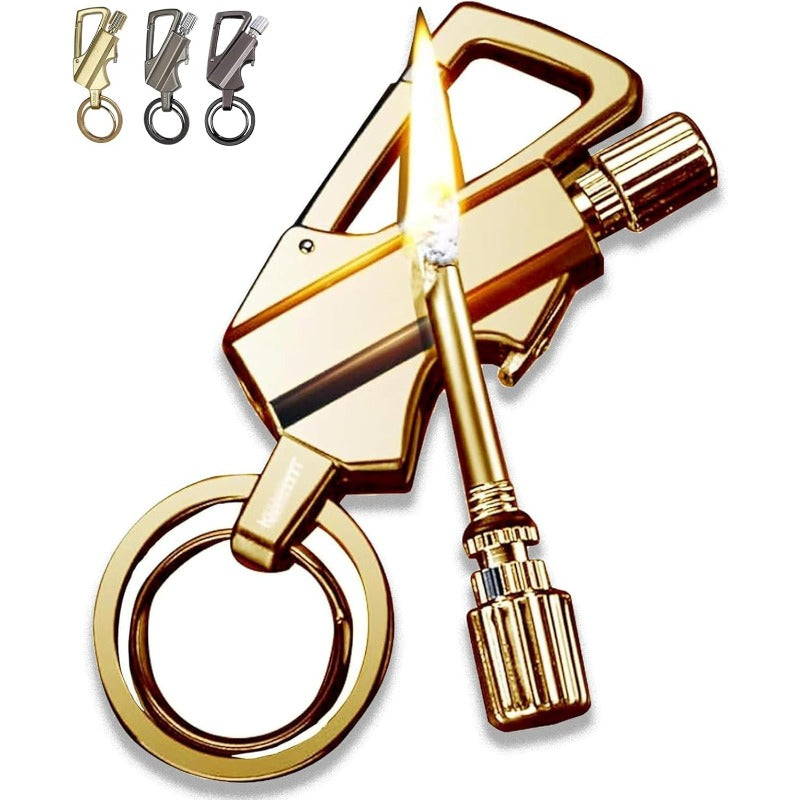 TitanSpark™ – Permanente Lucifer sleutelhanger | Altijd Vuur