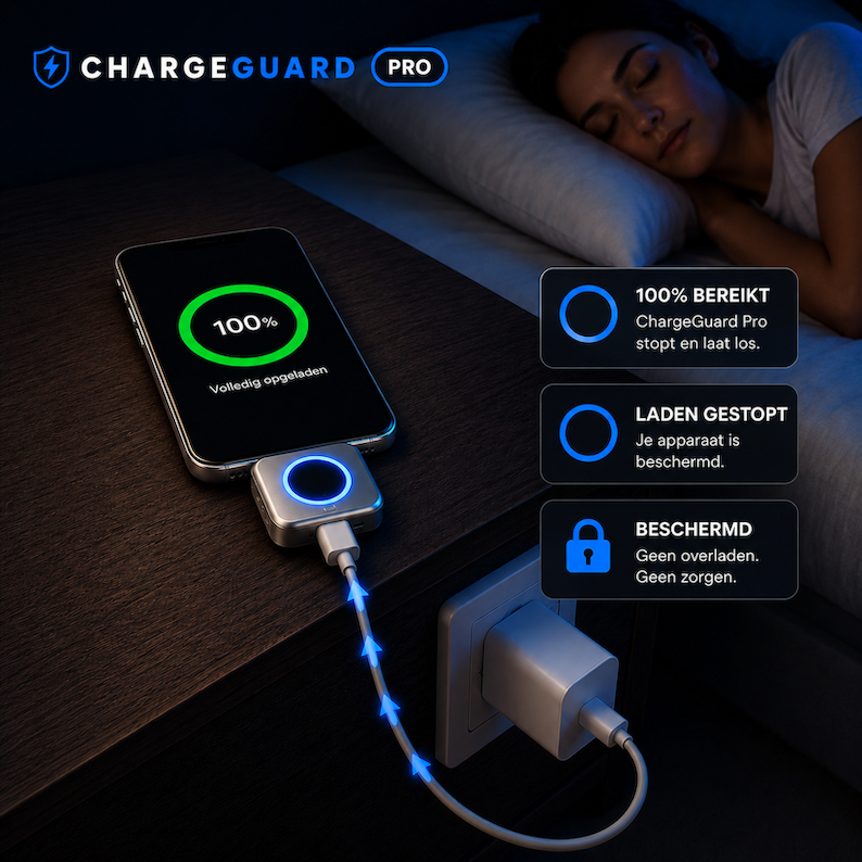 ChargeGuard Pro - Laadt slim, bescherm je batterij