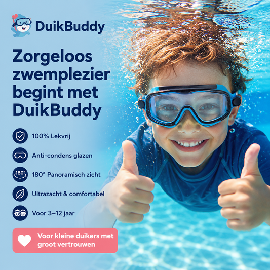 DuikBuddy | De lekvrije kinder duikbril voor zorgeloos zwemmen