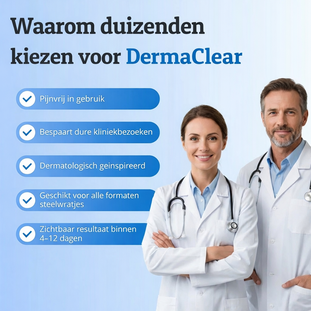 DermaClear – Pijnloze steelwratjes verwijderaar
