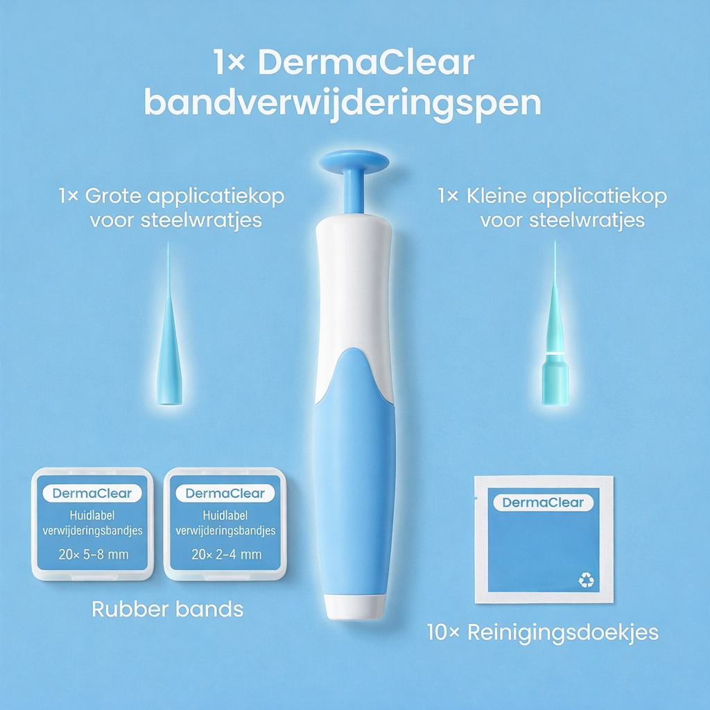 DermaClear – Pijnloze steelwratjes verwijderaar