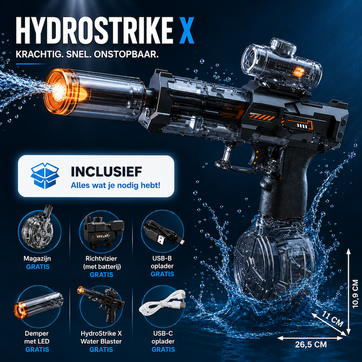 DE VIRAL WATERBLASTER VAN 2026