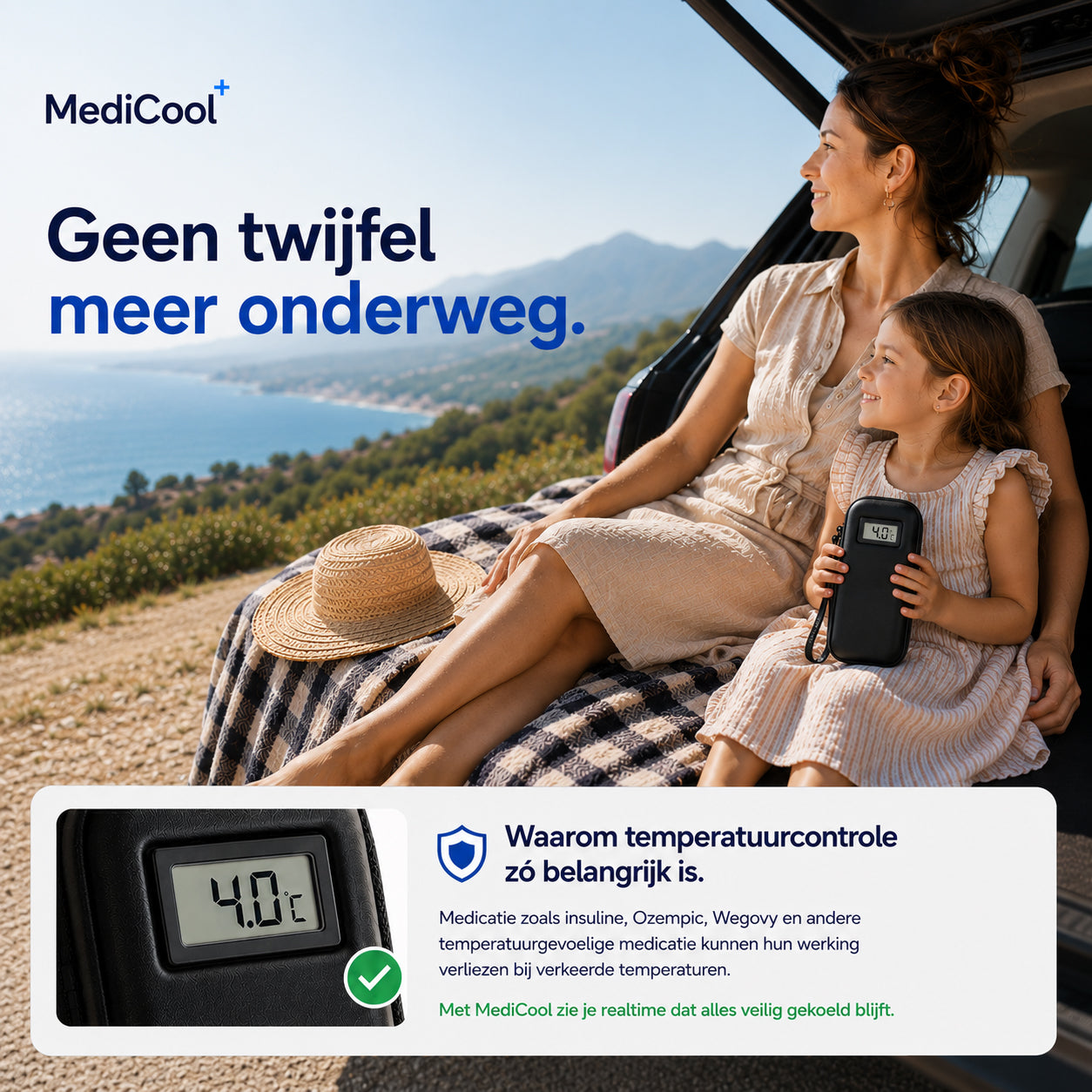MediCool Medicatie Koeltas | Nooit meer twijfelen of je medicatie nog veilig gekoeld is