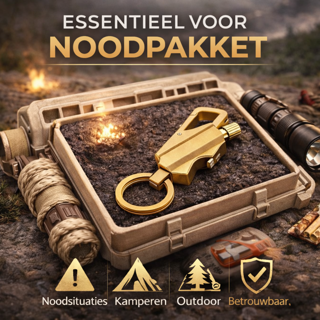 TitanSpark™ – Permanente Lucifer sleutelhanger | Altijd Vuur